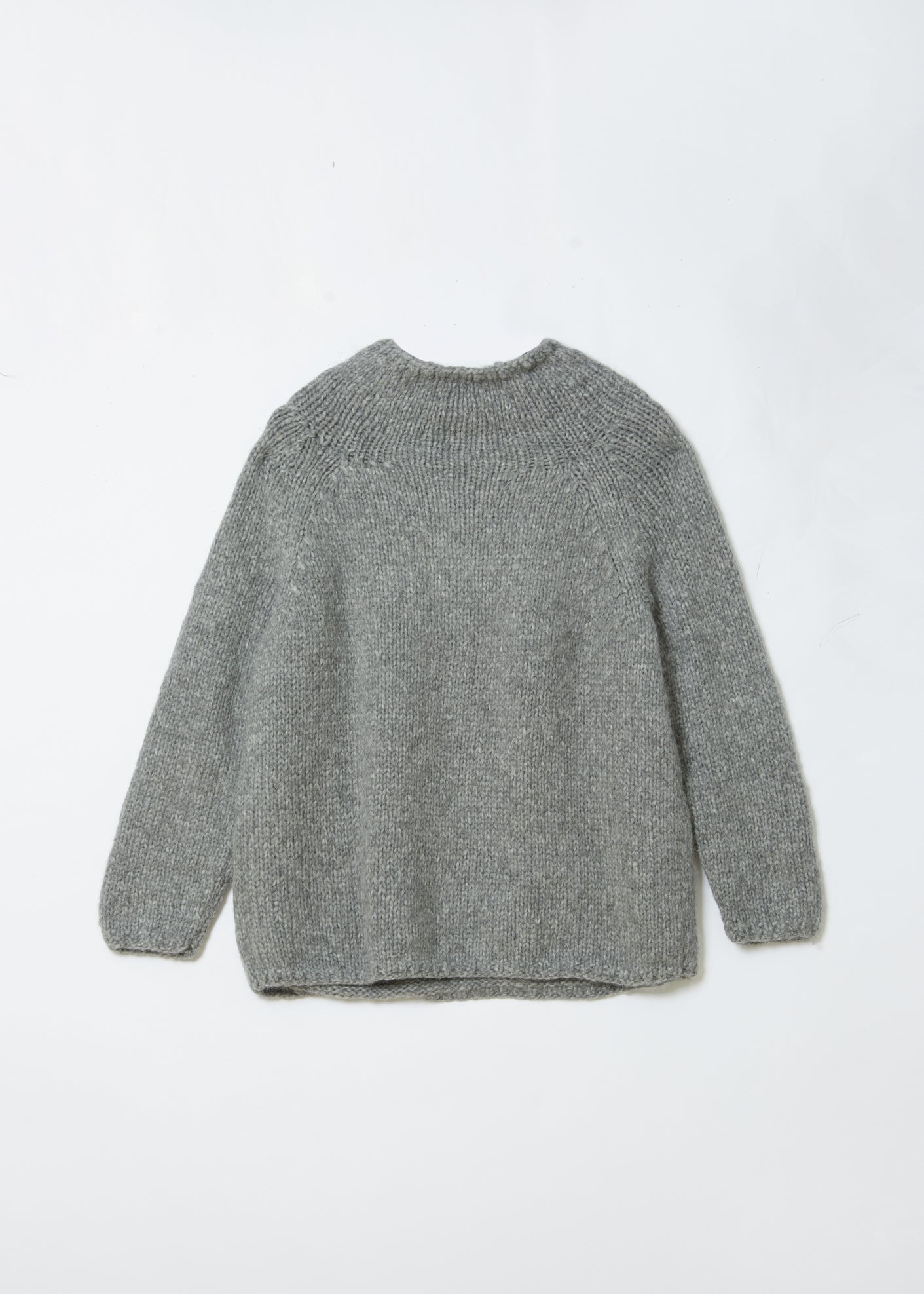 Album Di Famiglia | High Neck Jumper, Grey