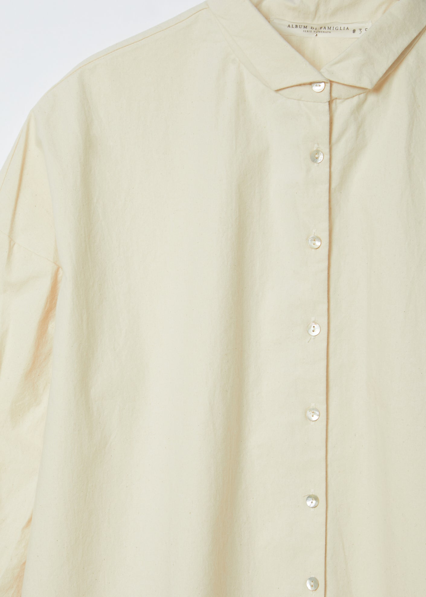 Album Di Famiglia | Japanese Cotton Shirt, Off White