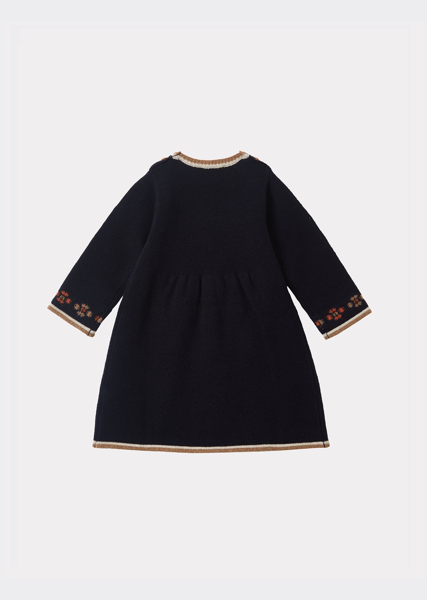 Elara Baby Dress, Midnight