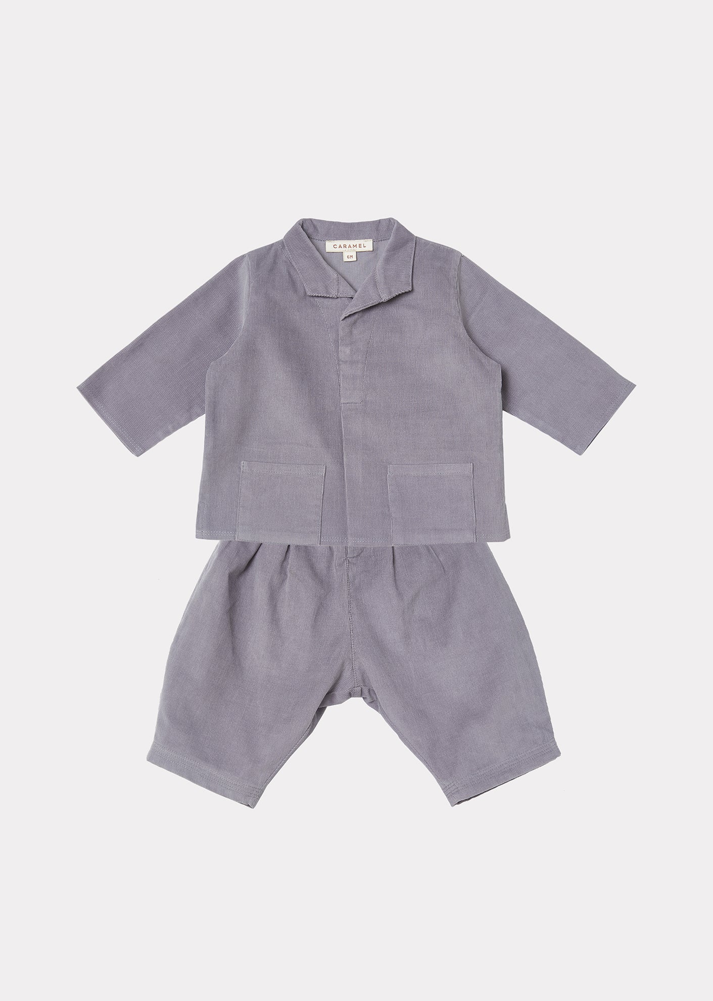 Flollis Baby Set, Dove Grey