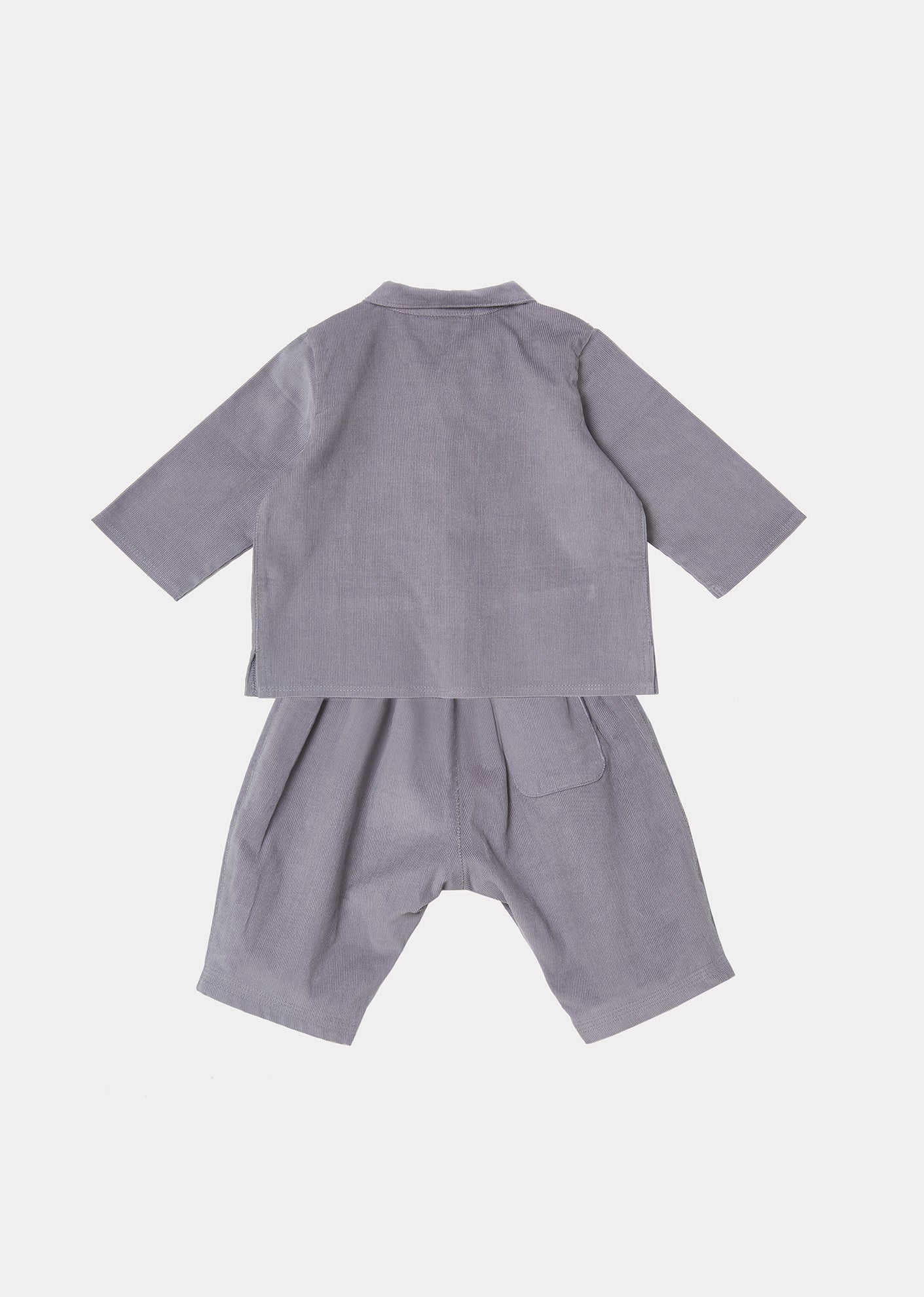 Flollis Baby Set, Dove Grey