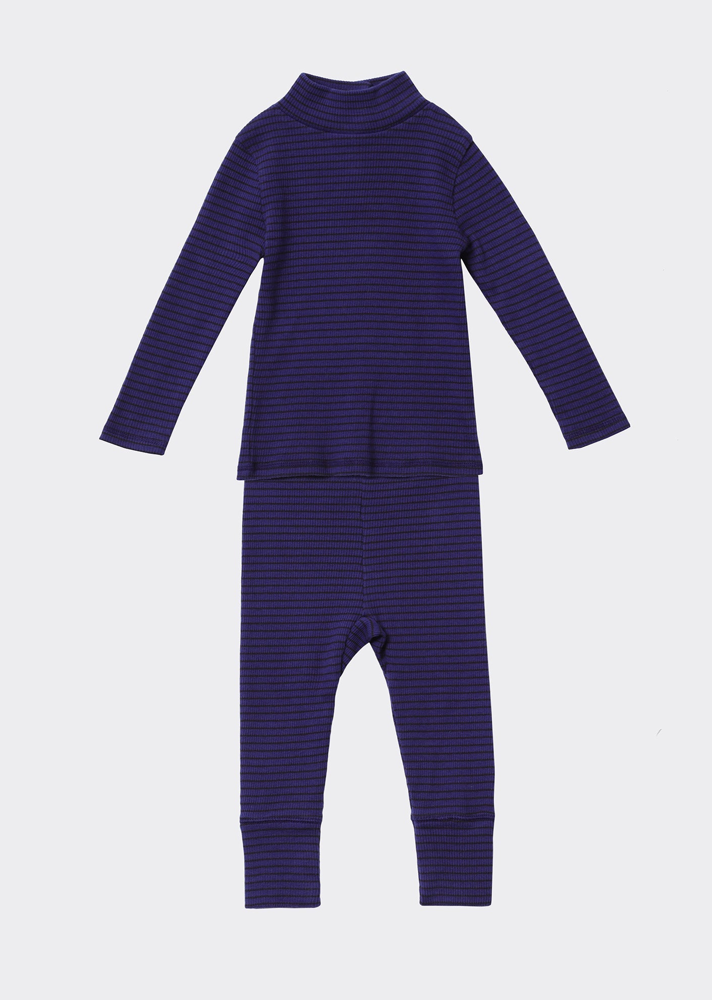 Forgo Baby T-Shirt, Blue Chocolate Stripe