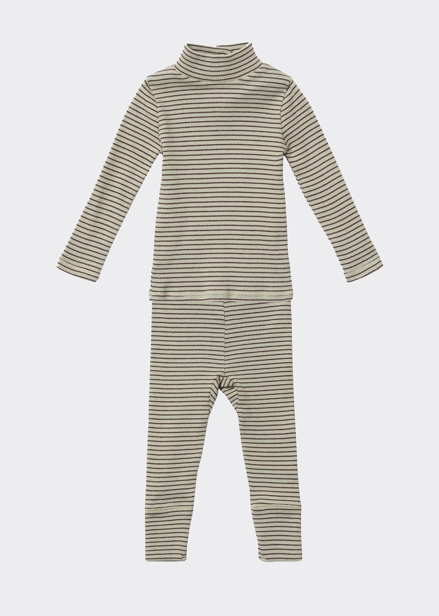 Forgo Baby T-Shirt, Lemon Chocolate Stripe