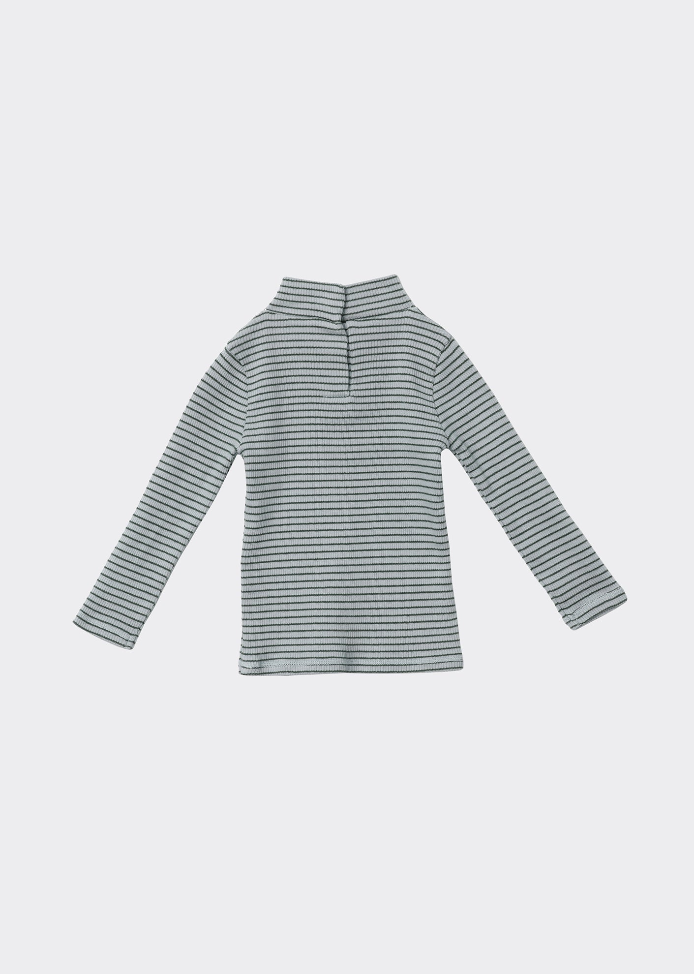 Forgo Baby T-Shirt, Mint Chocolate Stripe