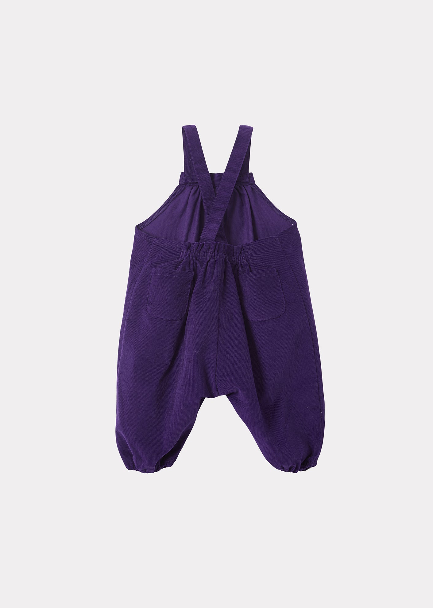 Gobi Baby Dungaree, Deep Purple