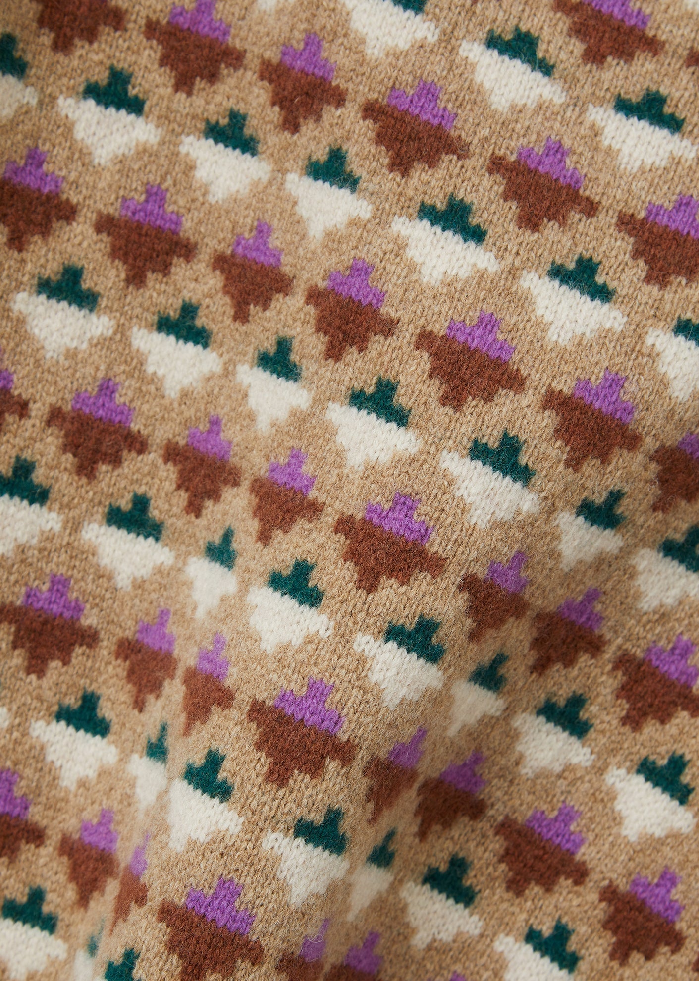 Jeon Jumper, Camel Fairisle