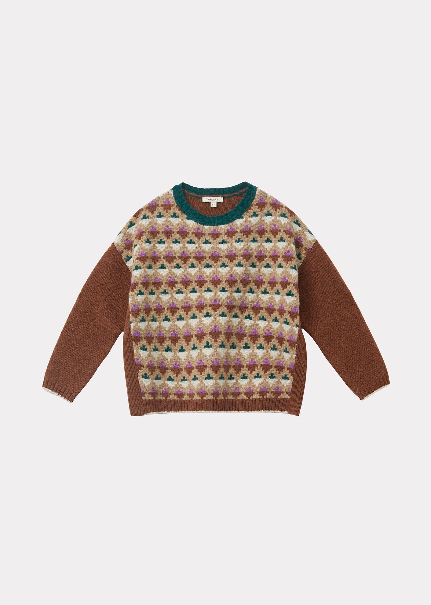 Jeon Jumper, Camel Fairisle