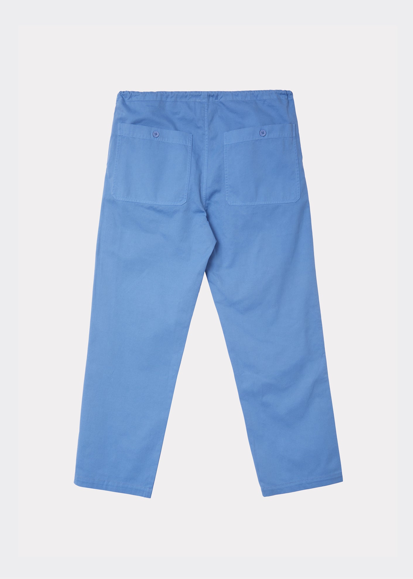 Caramel | Judo Trousers, Pacific Blue Twill