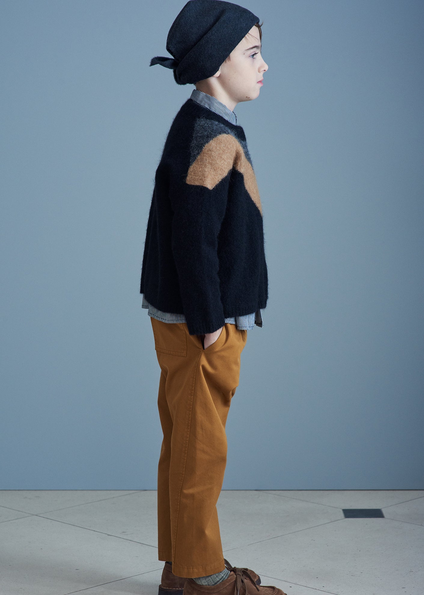 Autone Jumper, Black Camel