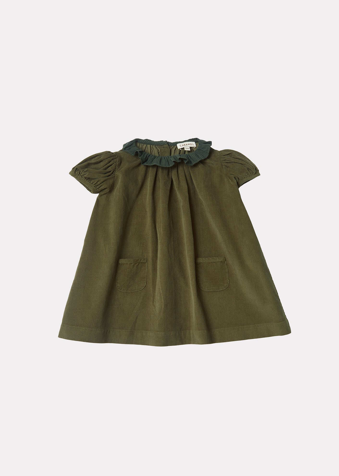 Natta Baby Dress, Olive