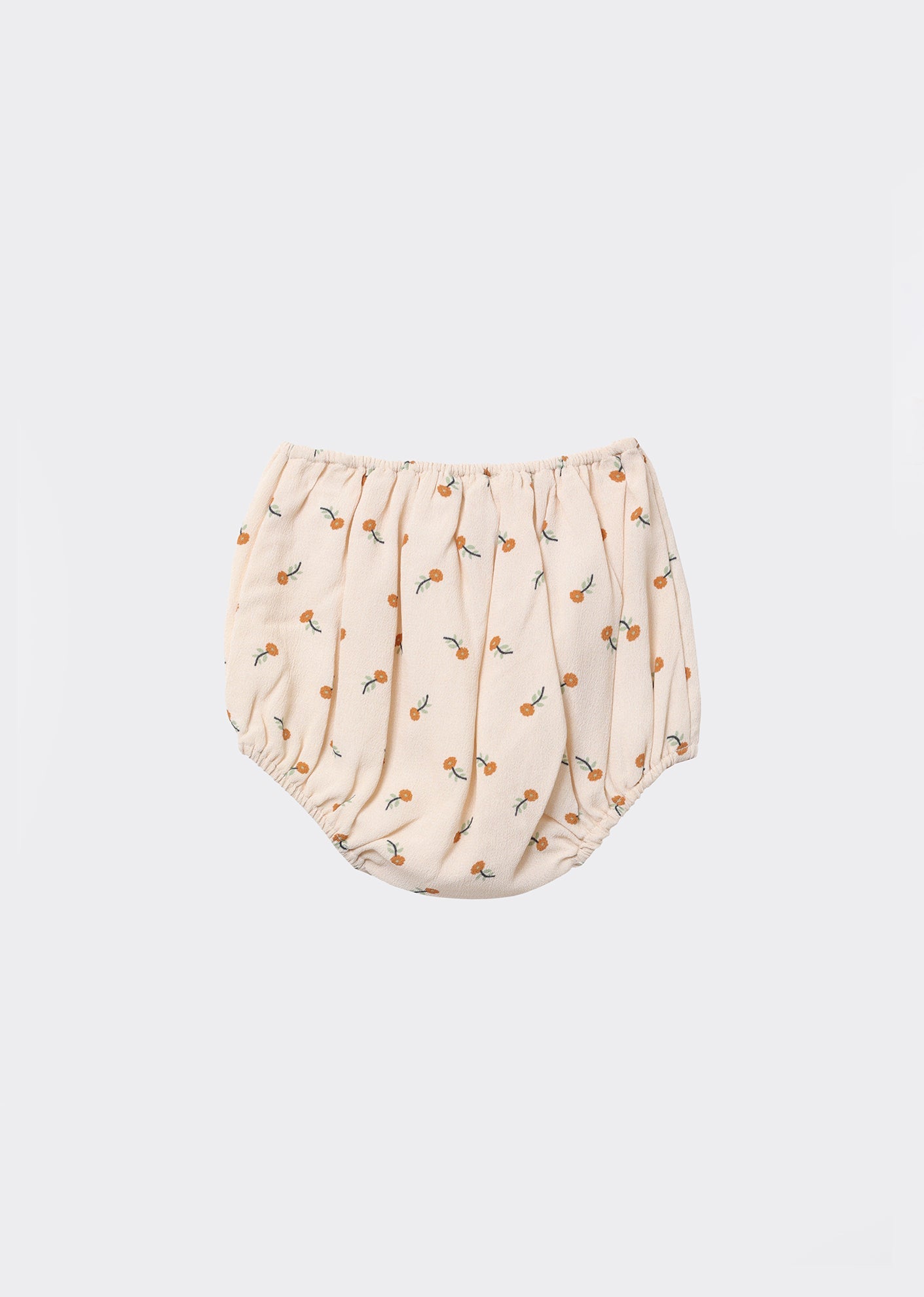 Newberry Baby Bloomer, Toffee Ditsy Flower Print