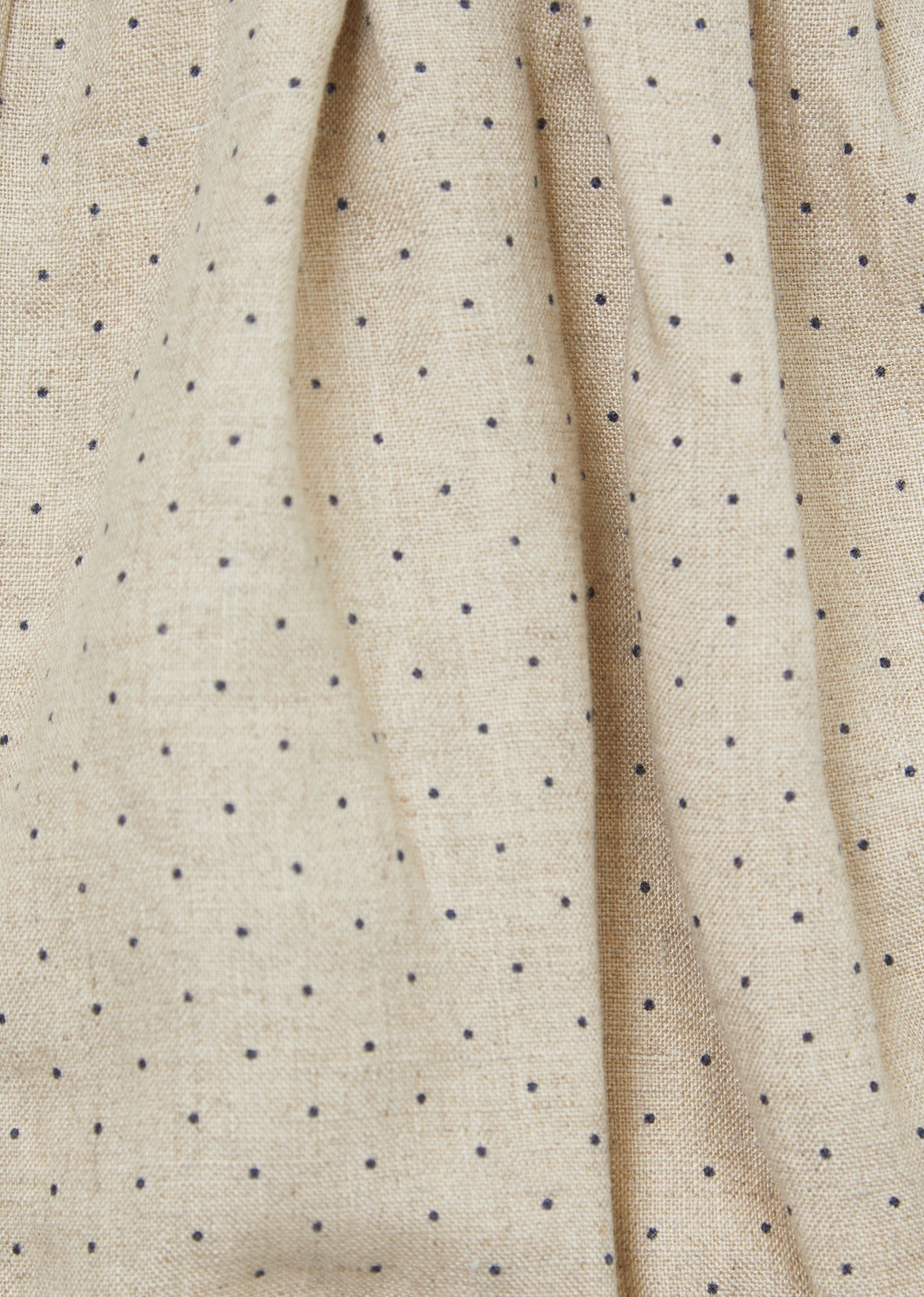 Pare Baby Romper, Cream Dotty