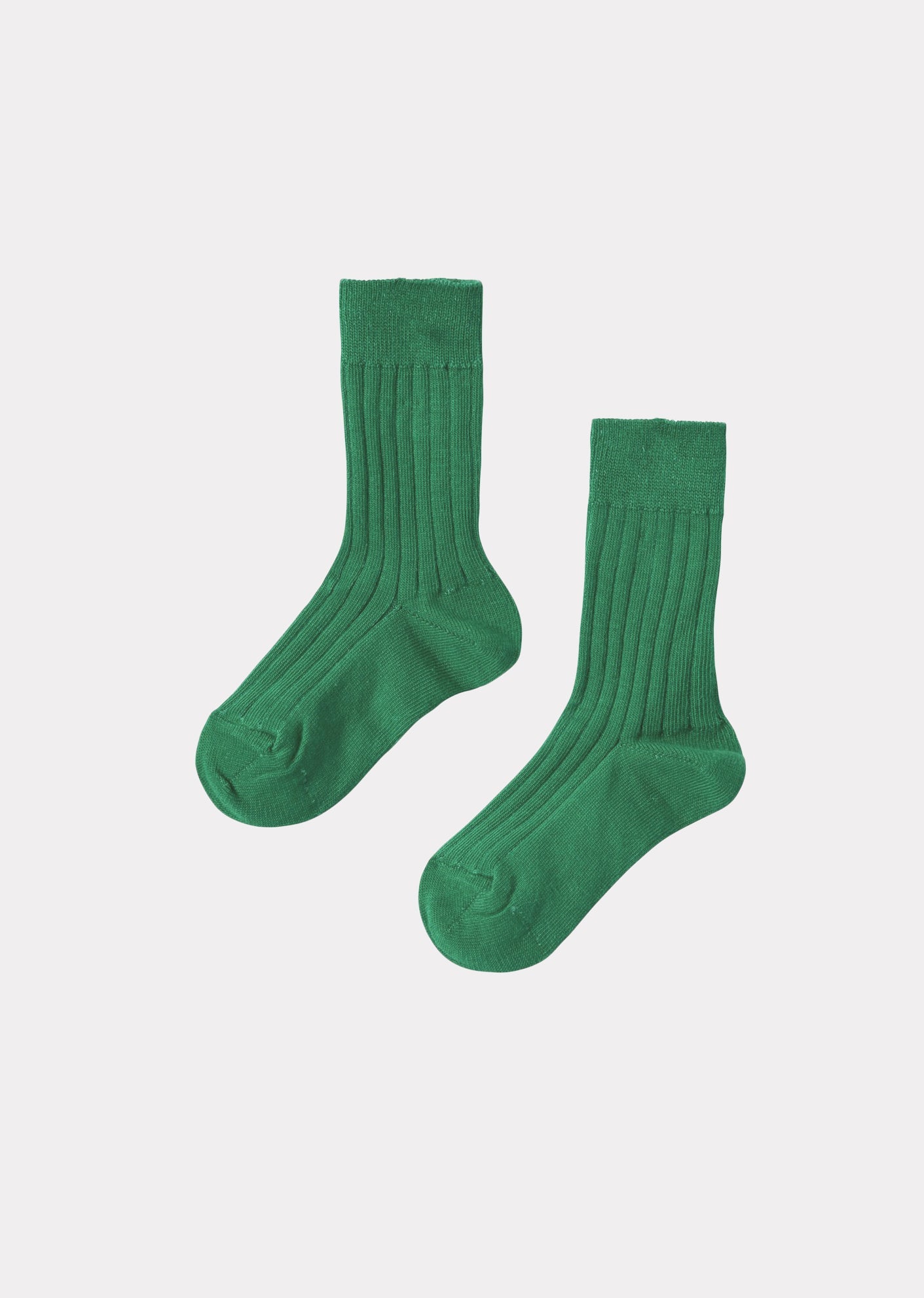 Child Rib Ankle Socks, Canard