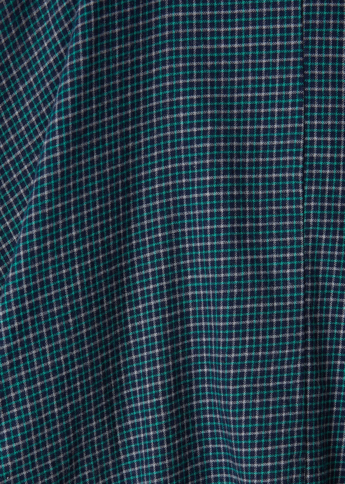 Venus Dress, Blue Green Check