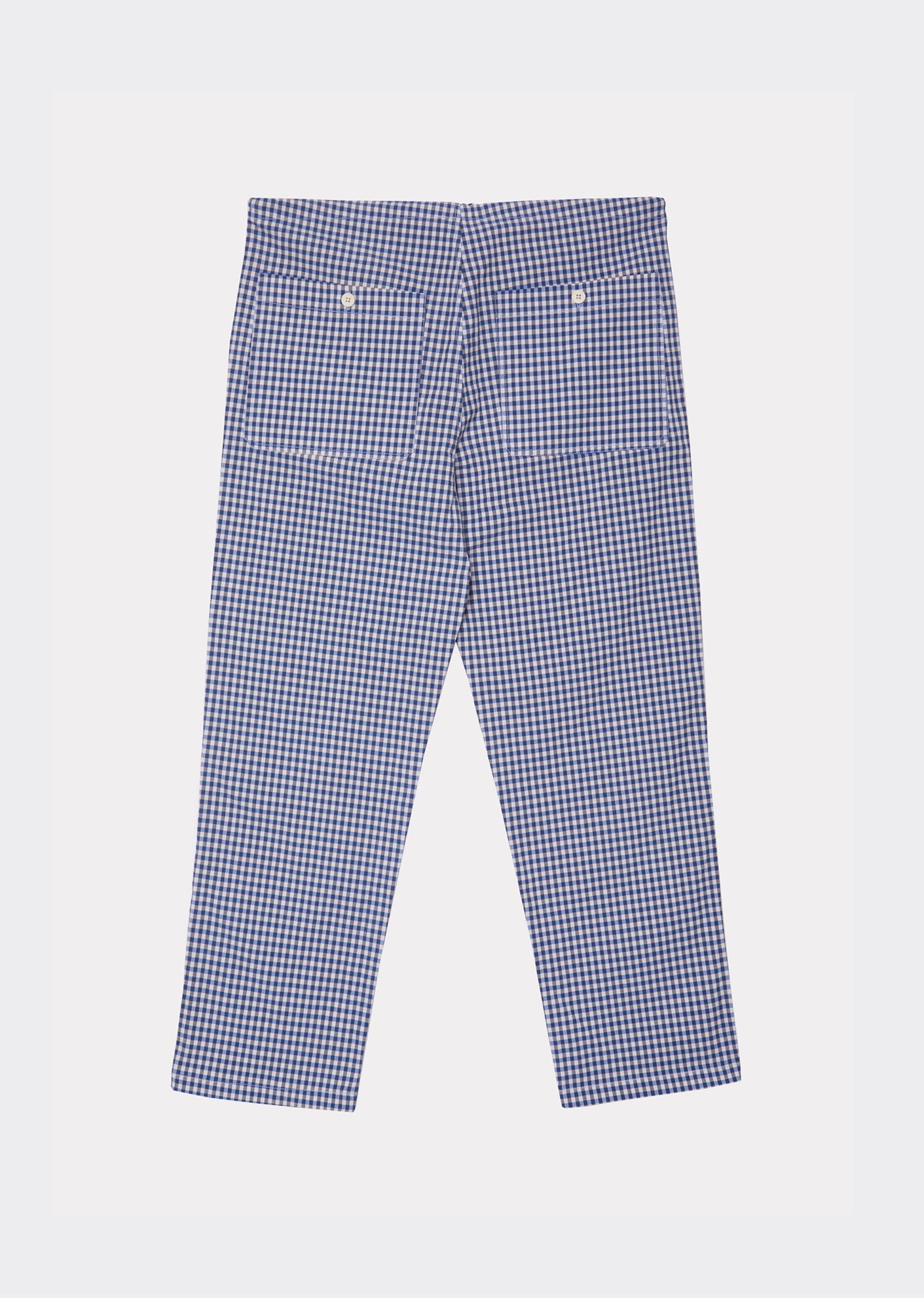 Caramel | Judo Trousers, Blue Check