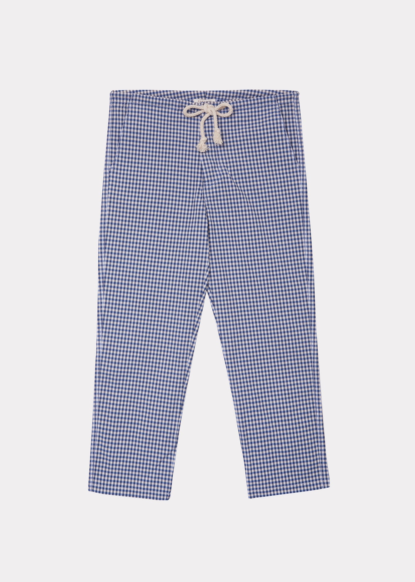 Caramel | Judo Trousers, Blue Check