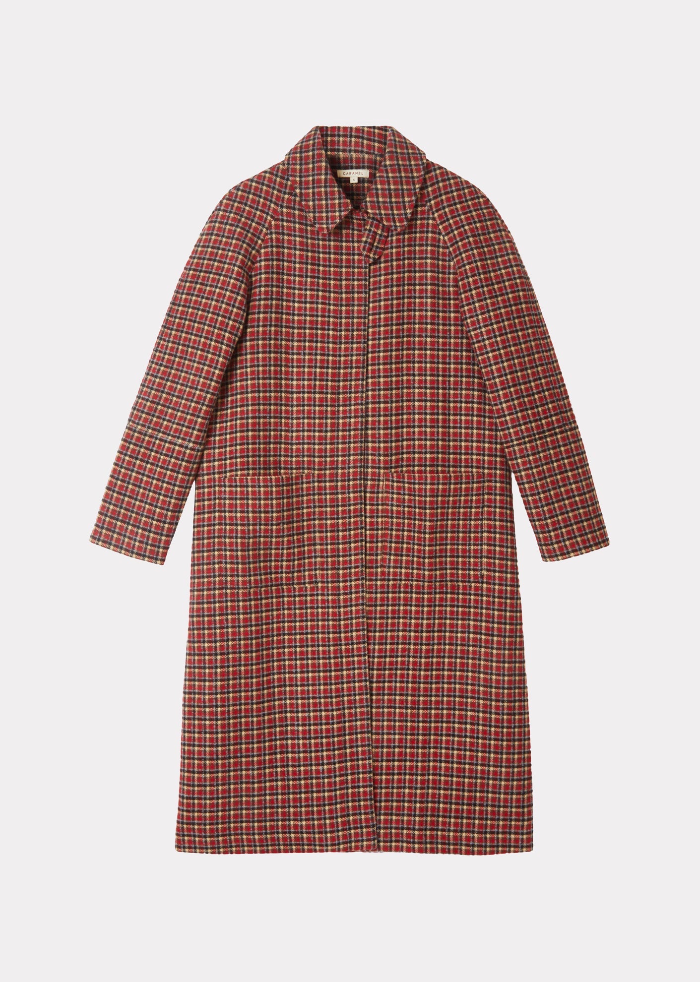 Caramel | Tuff Coat, Red Check