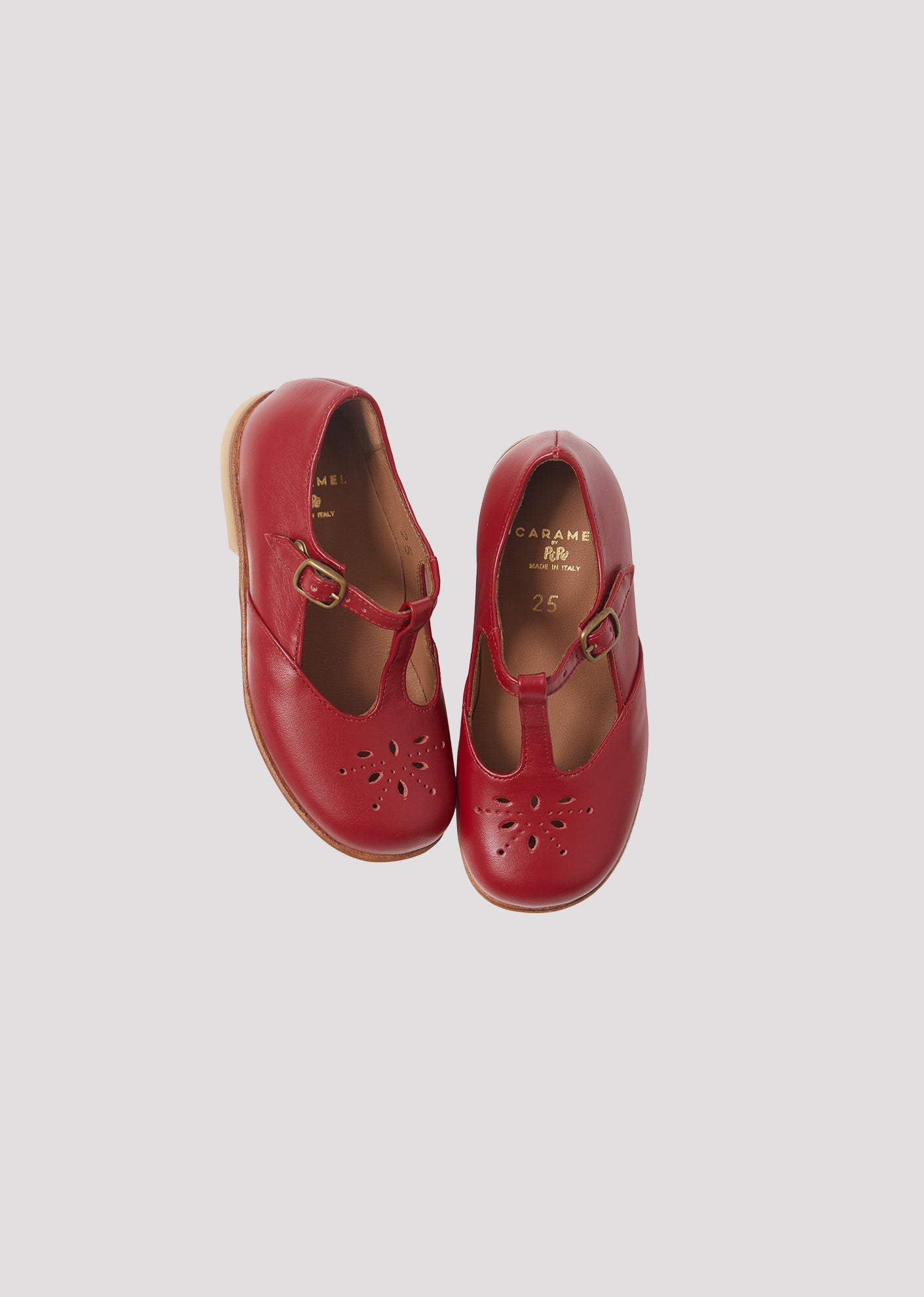 Emma Buckle Shoe, Ruby