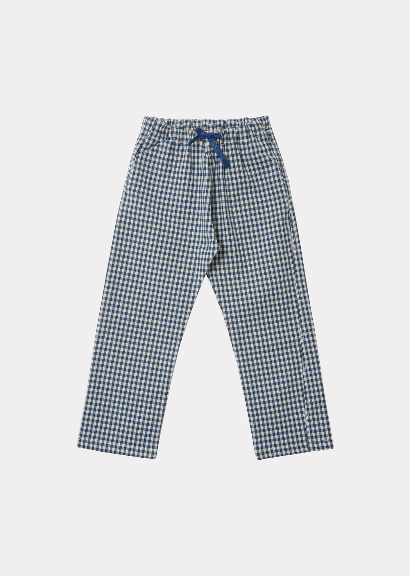 Leda Trousers, Blue Check