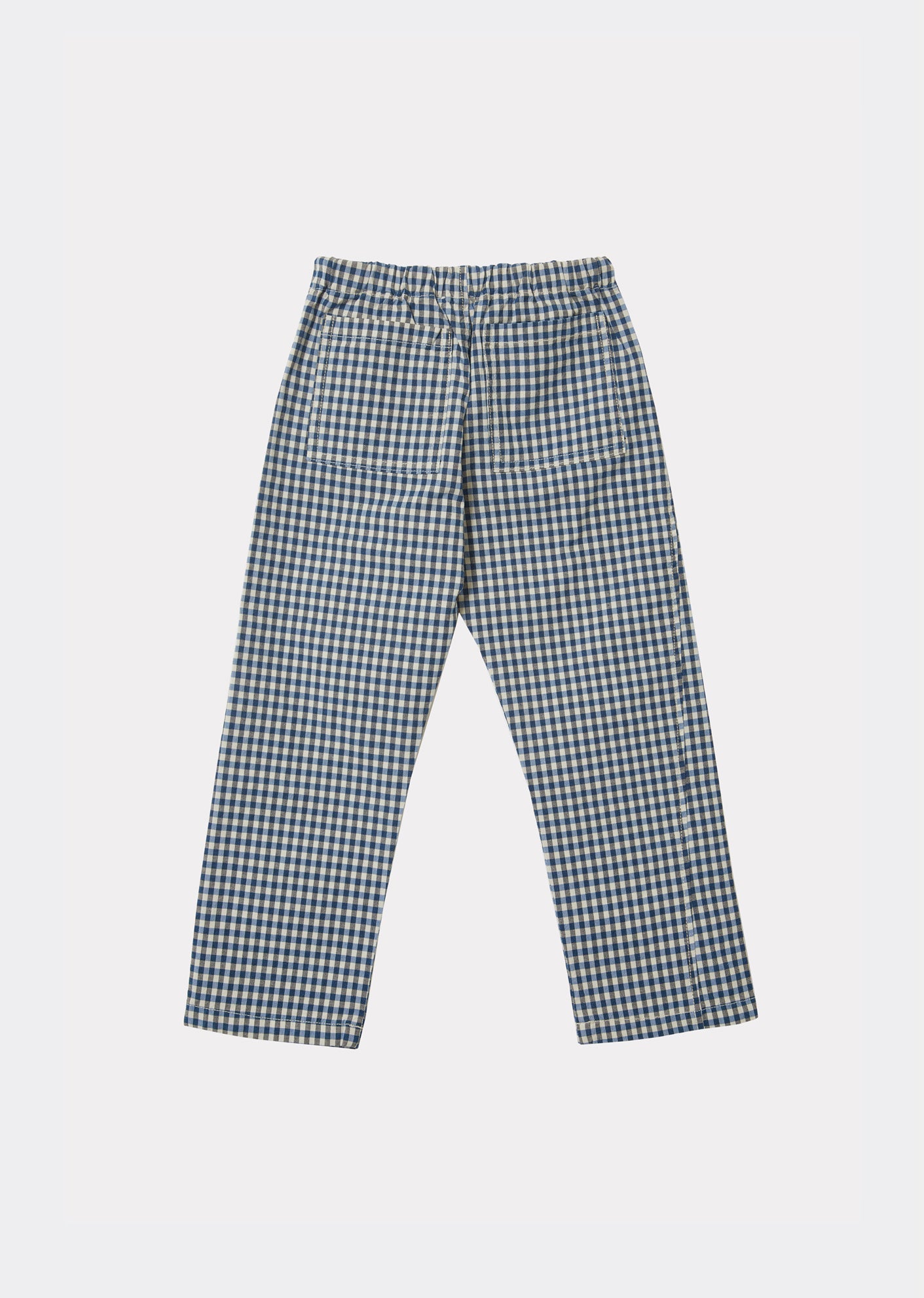 Leda Trousers, Blue Check